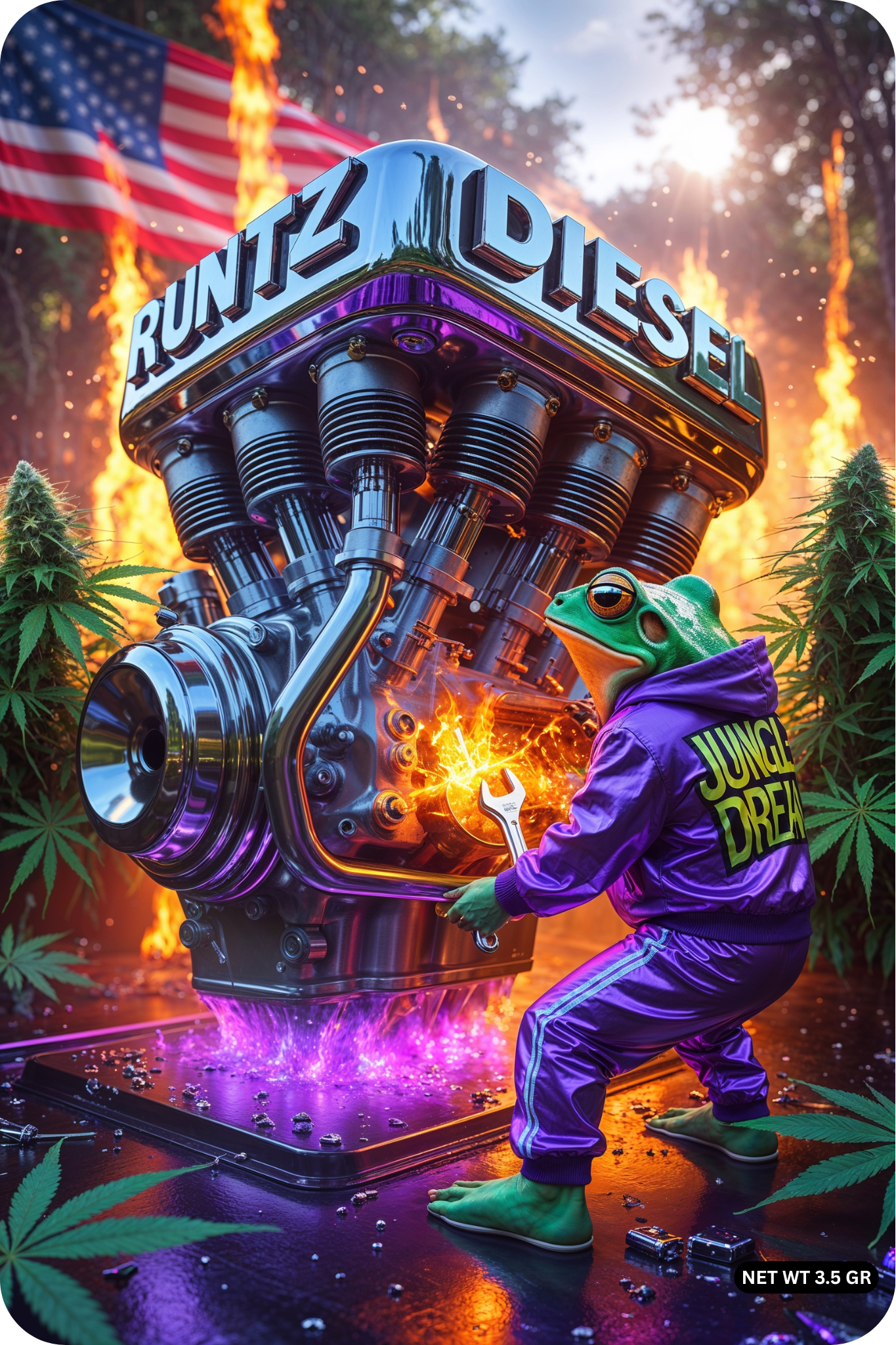 Runtz Diesel SMALL BUD THCA AAA+
