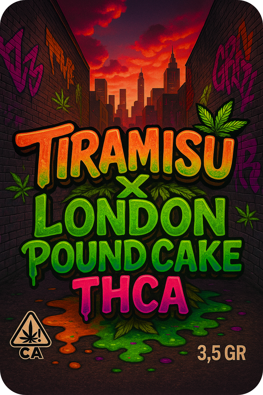 TIRAMISU x LONDON POUND CAKE  THCA AAAA+