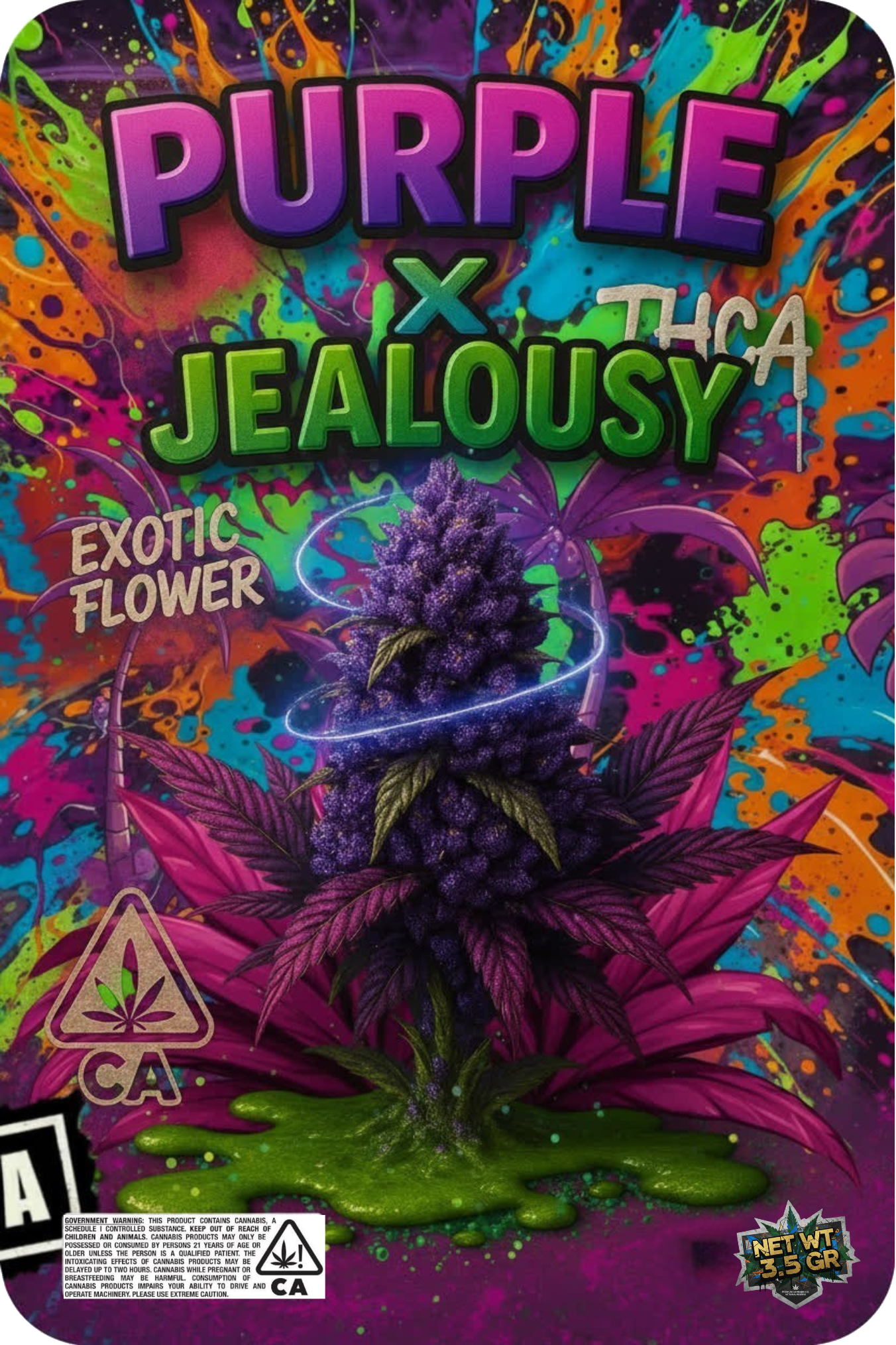 SMALL BUD PURPLE HAZE x JEALOUSY AAAA+