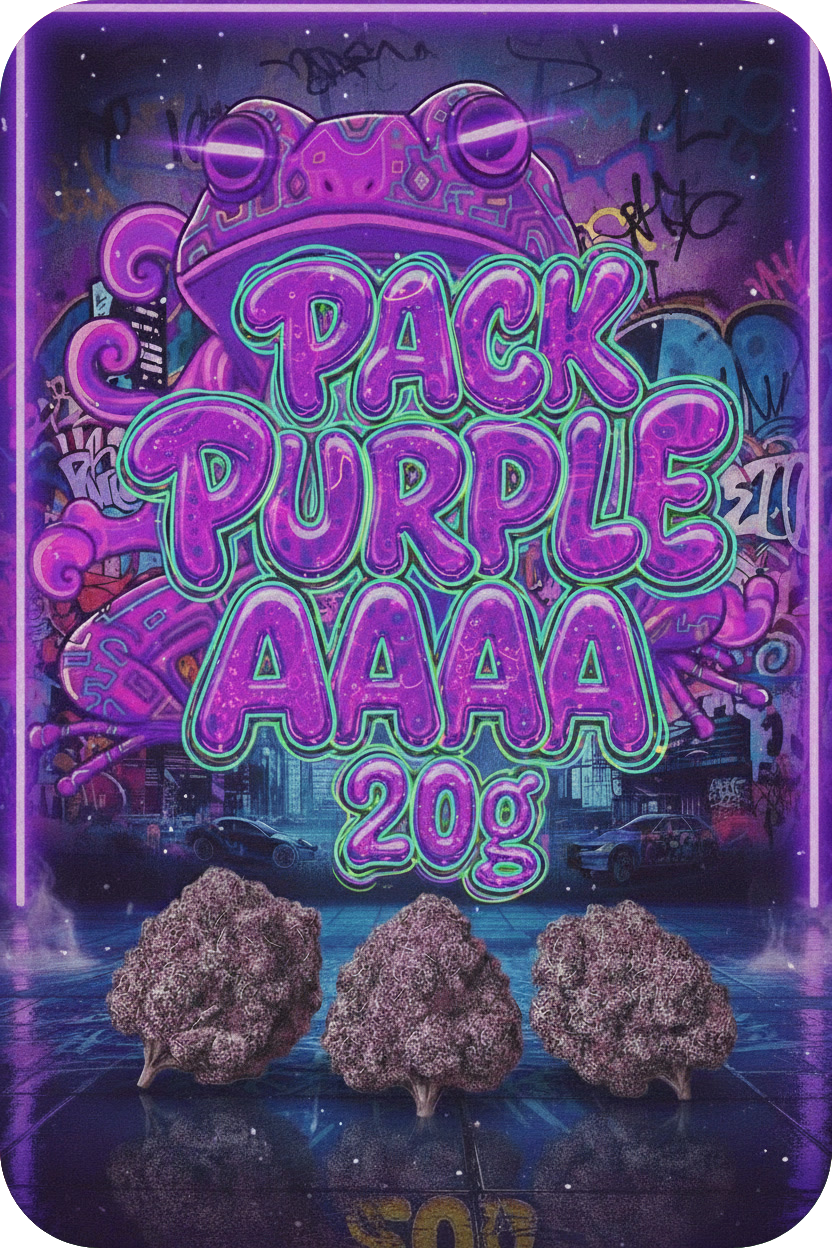 PACK 20gr Purple Cream x Purple Jealousy THCA