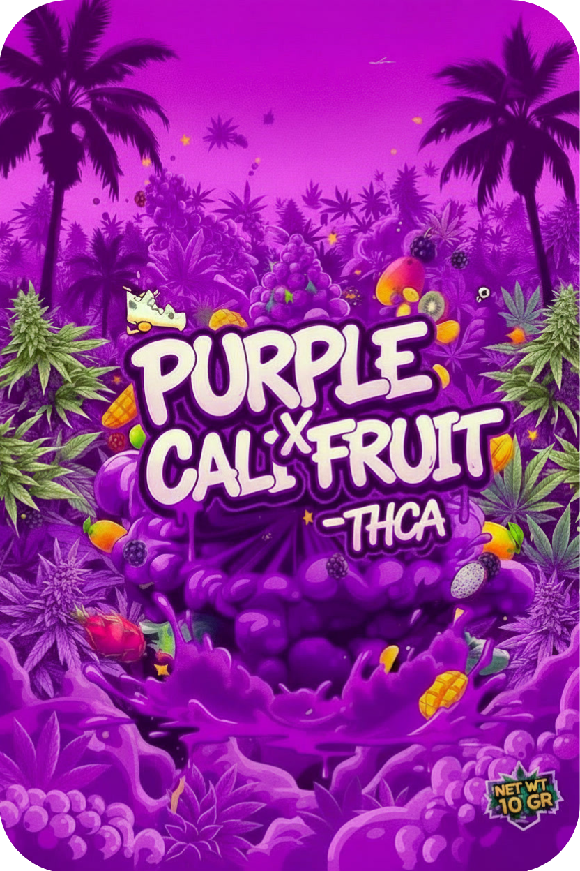 PURPLE X CALI FRUIT THCA