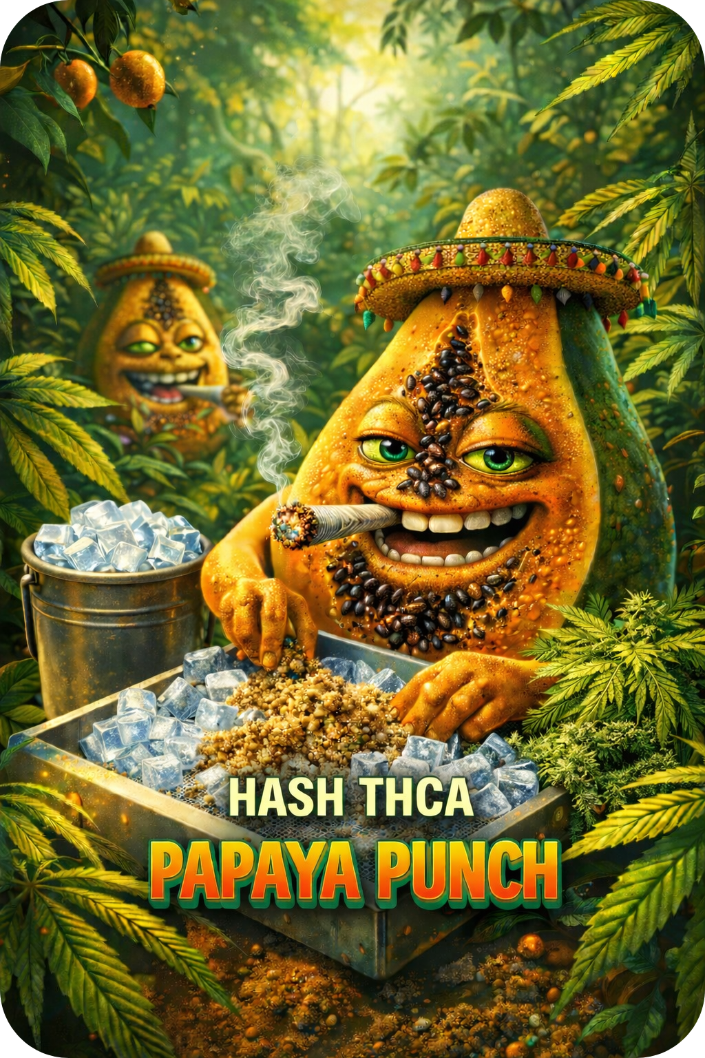 HASH THCA PAPAYA PUNCH