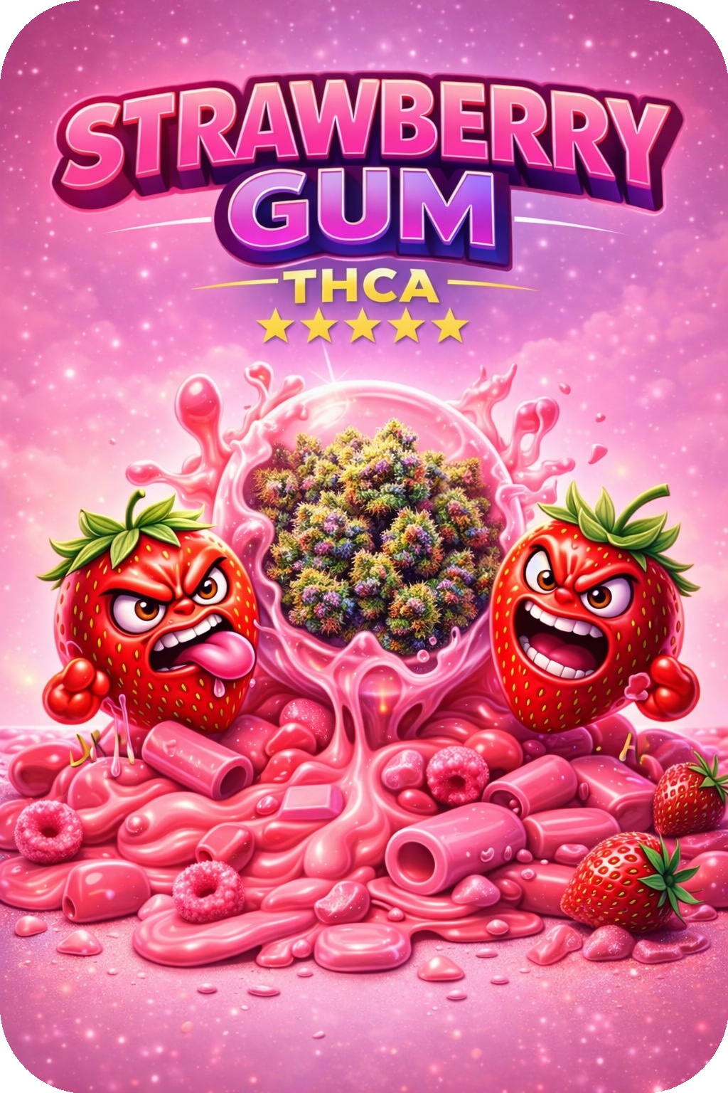 strawberrygum thca - thca naturel - thca non vaporise - thca france - thca premium usa