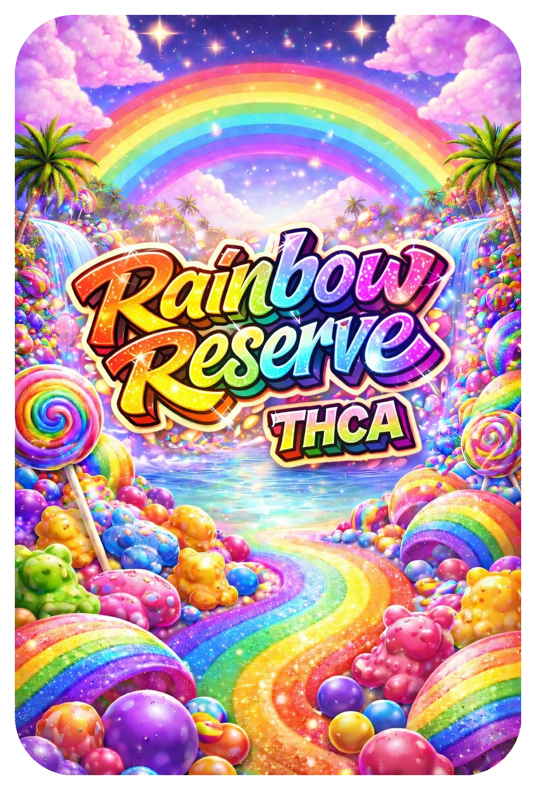 rainbow reserve thca - thca naturel - thca non vaporise - thca premium quality