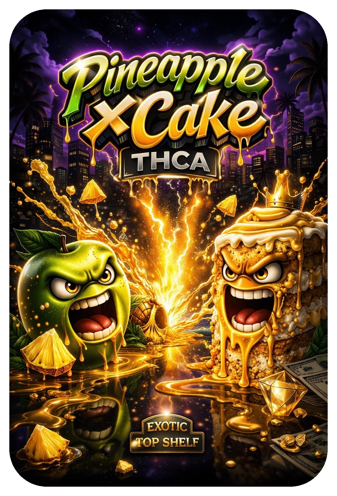 pineapple cake thca - achat thca premium - thca us - shop thca - livraison thca europr