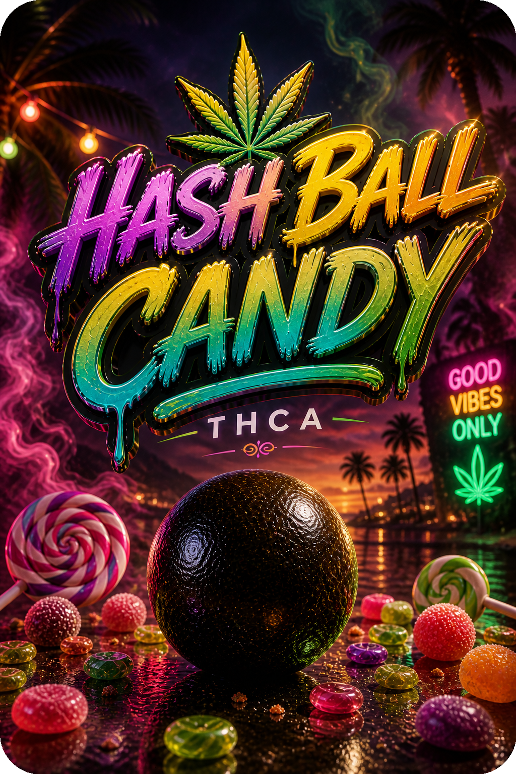 HASH BALL CANDY THCA PREMIUM AAAA+