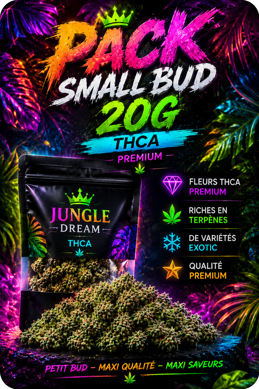 ACHAT THCA - THCA FRANCE - THCA NATUREL - THCA NON VAPORISE