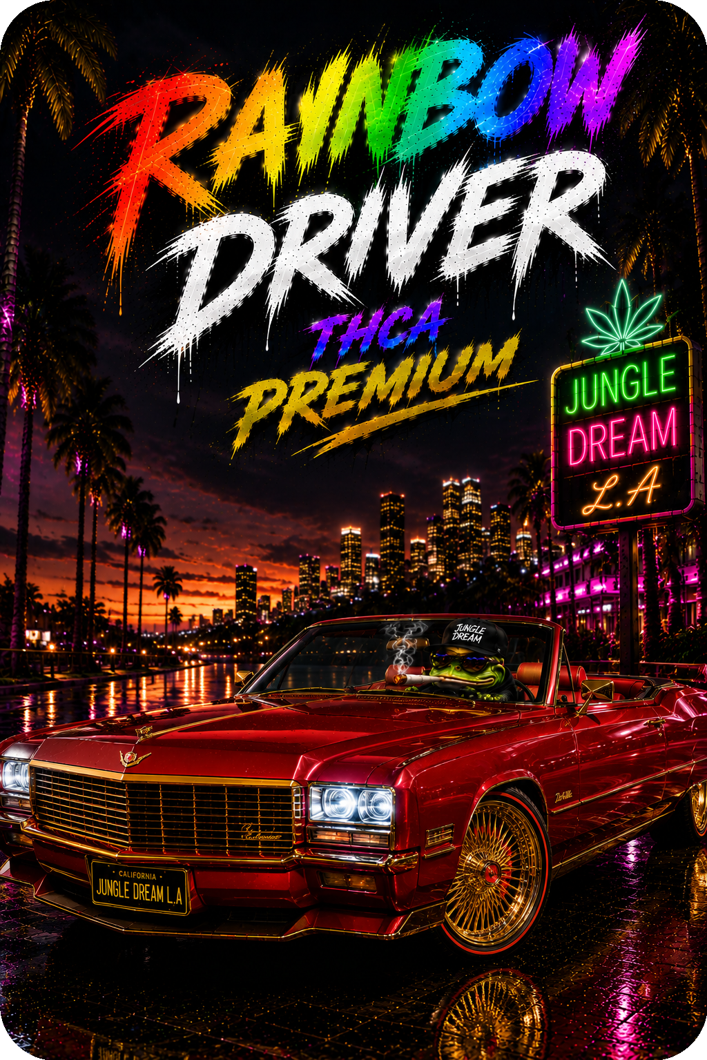 rainbow driver thca naturel - thca premium - achat thca france