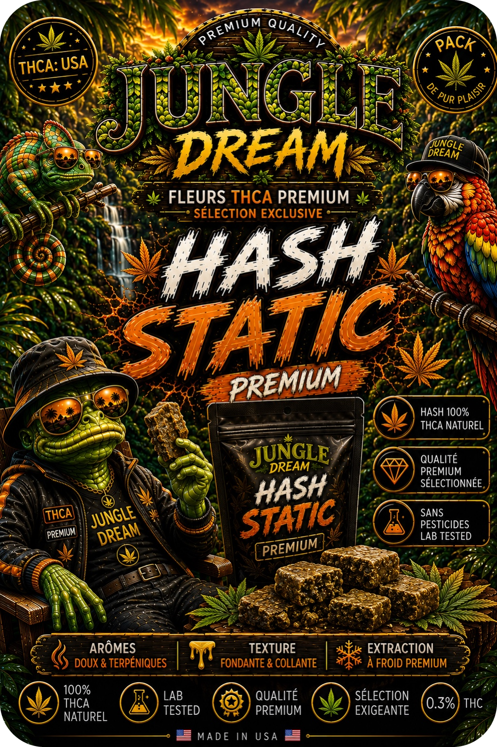 hash static thca; static thca; hash thca premium; résine thca premium;