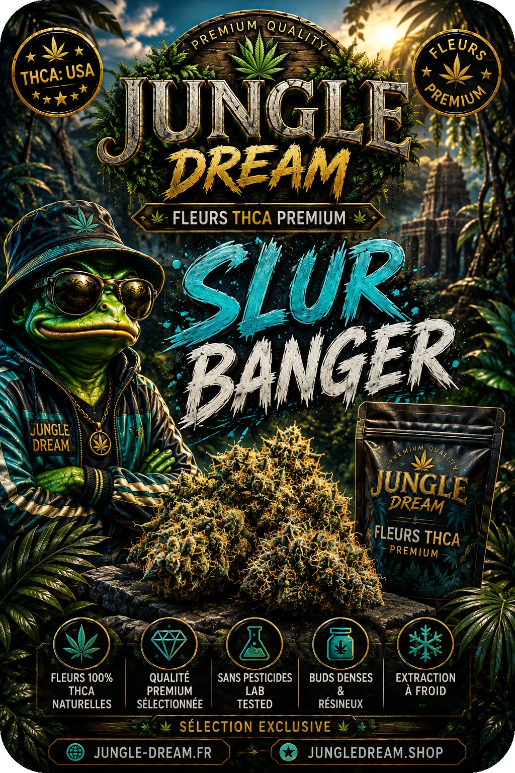 Slurbanger – Fleurs THCA Exotic Premium AAAA+