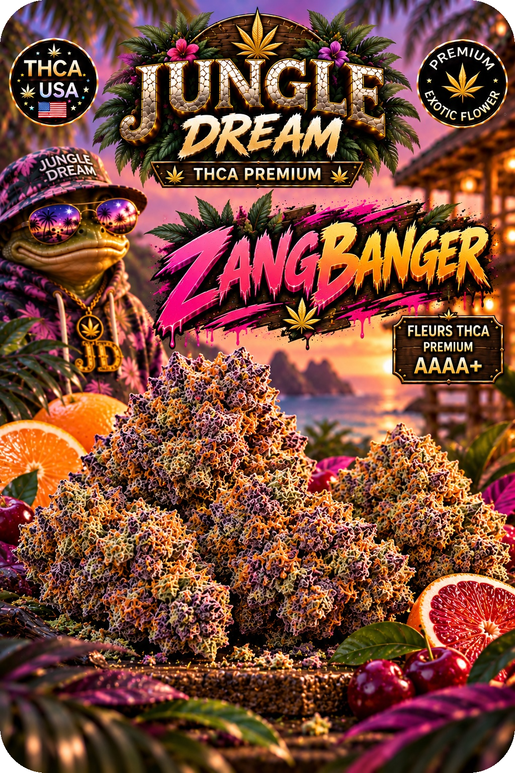 ZANGBANGER – FLEURS THCA PREMIUM AAAA+
