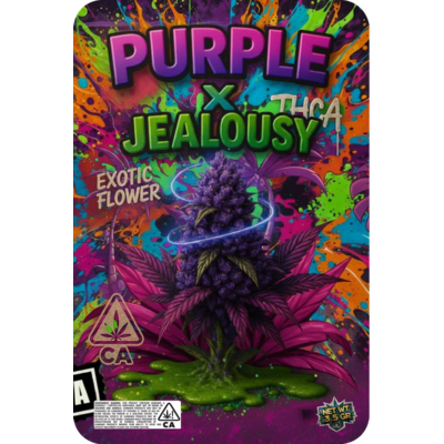 THCA PURPLE HAZE x JEALOUSY