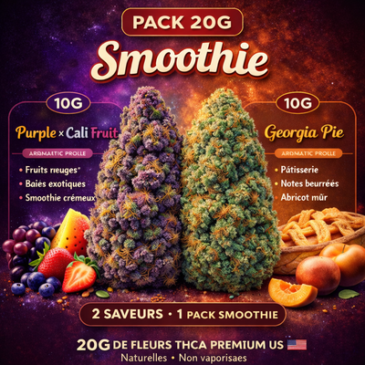 PACK SMOOTHIE - ACHAT THCA - THCA FRANCE - SHOP THCA - THCA US - THCA LEGAL NATUREL