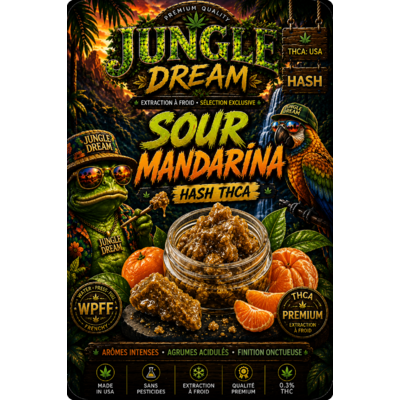 Resine thca - sour mandarina - jungle dream