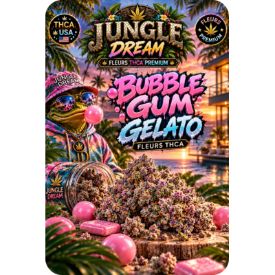 bubble gum gelato thca