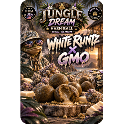 white runtz x gmo ball thca