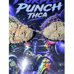 zoom sur les buds thca purple punch premium