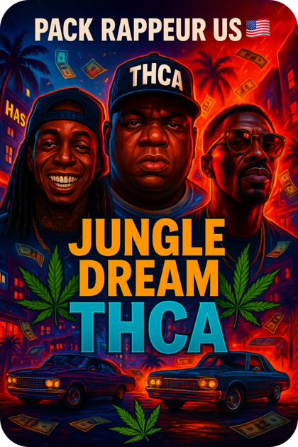 JUNGLE DREAM PACK THCA HASH RAP US