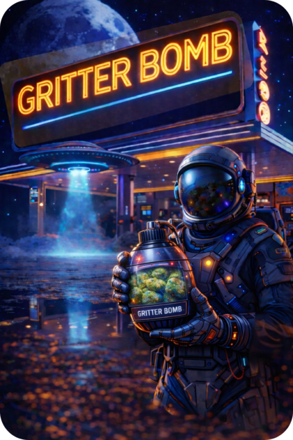 Gritter Bomb - Achat THCA - ACHAT THCA NATUREL - ACHAT THCA NON VAPORISE