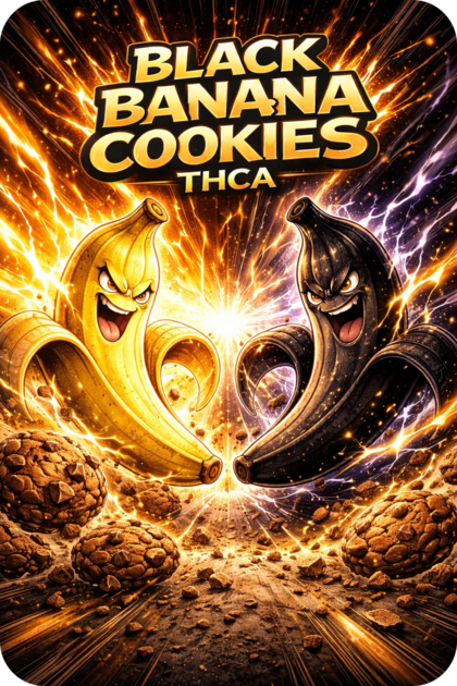 Black Banana Cookies THCA - ACHAT THCA -THCA NON VAPORISE -ACHAT THCA NATUREL - SHOP THCA - THCA FRANCE