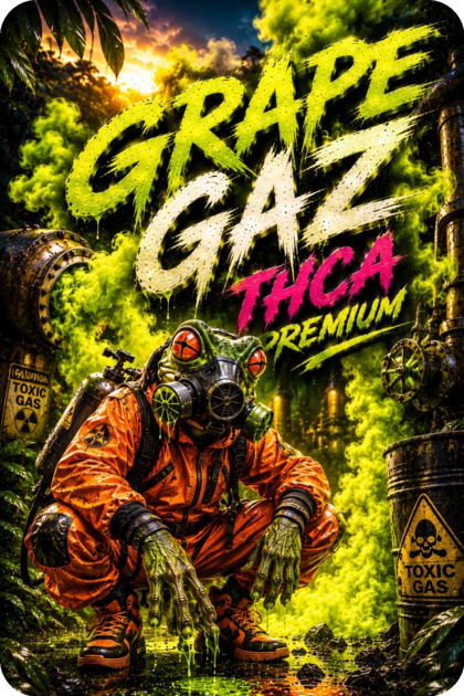 grappe gaz thca - fleurs naturelles thca