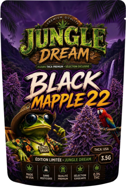achat thca france - black mapple 22 strain - jungle dream