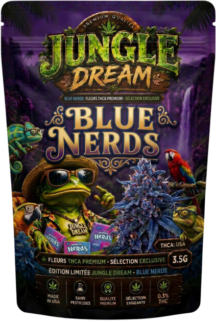 achat thca france Blue nerds strain