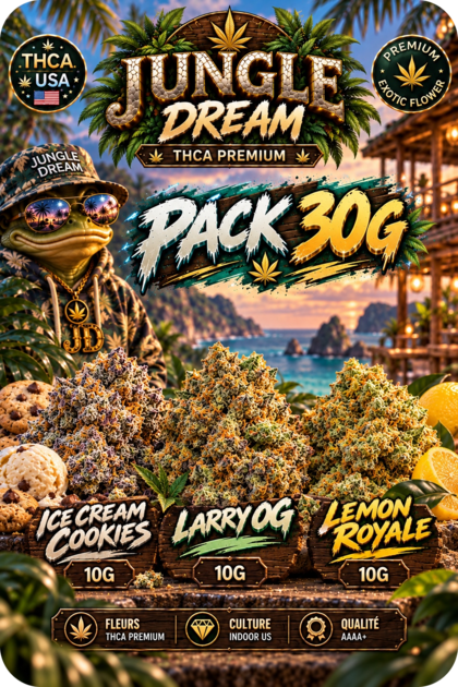 PACK_30G_ICE_CREAM_COOKIES_LARRY_OG_LEMON_ROYALE_Thca AAAA+
