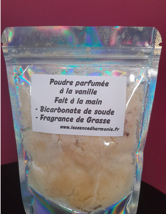 poudre parfumée vanille