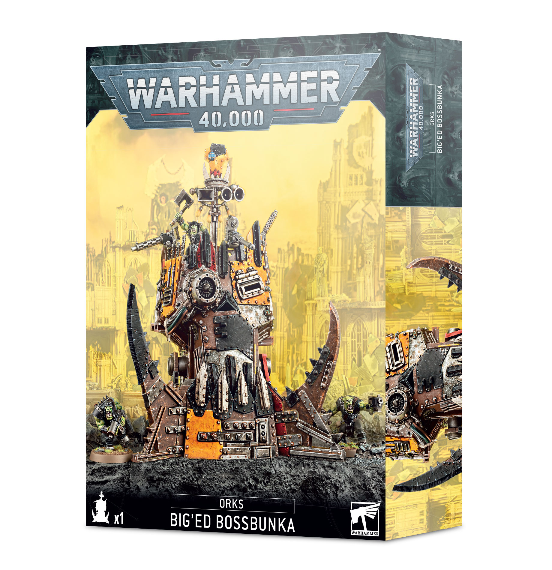 Big \'Ed Bossbunka / Gro\'bunker d\'Boss - 50-45 - Ork - Warhammer 40.000