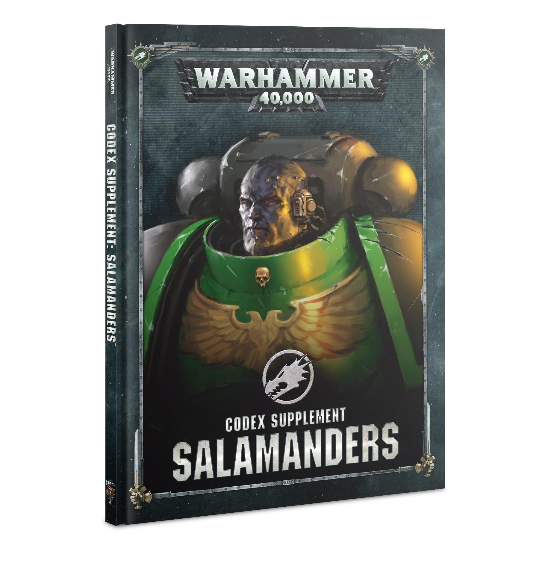 Codex Supplément V.8 Salamanders - Space Marines - Warhammer 40.000 - En Français