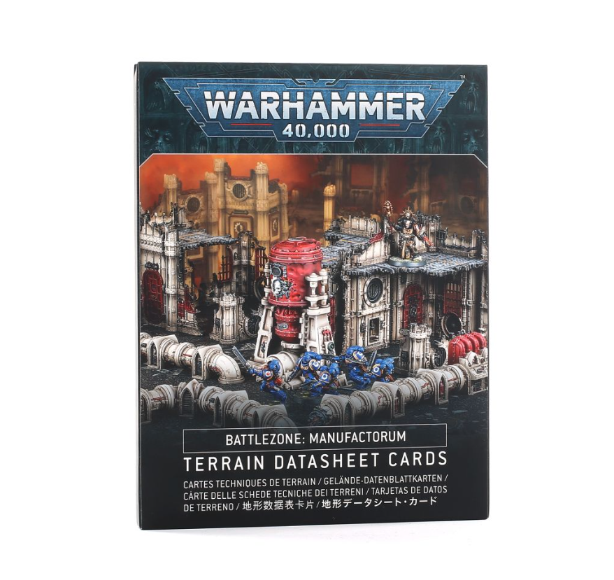 Battlezone: Manufactorum - Terrain Datasheet Cards - 40-14 - Warhammer 40.000