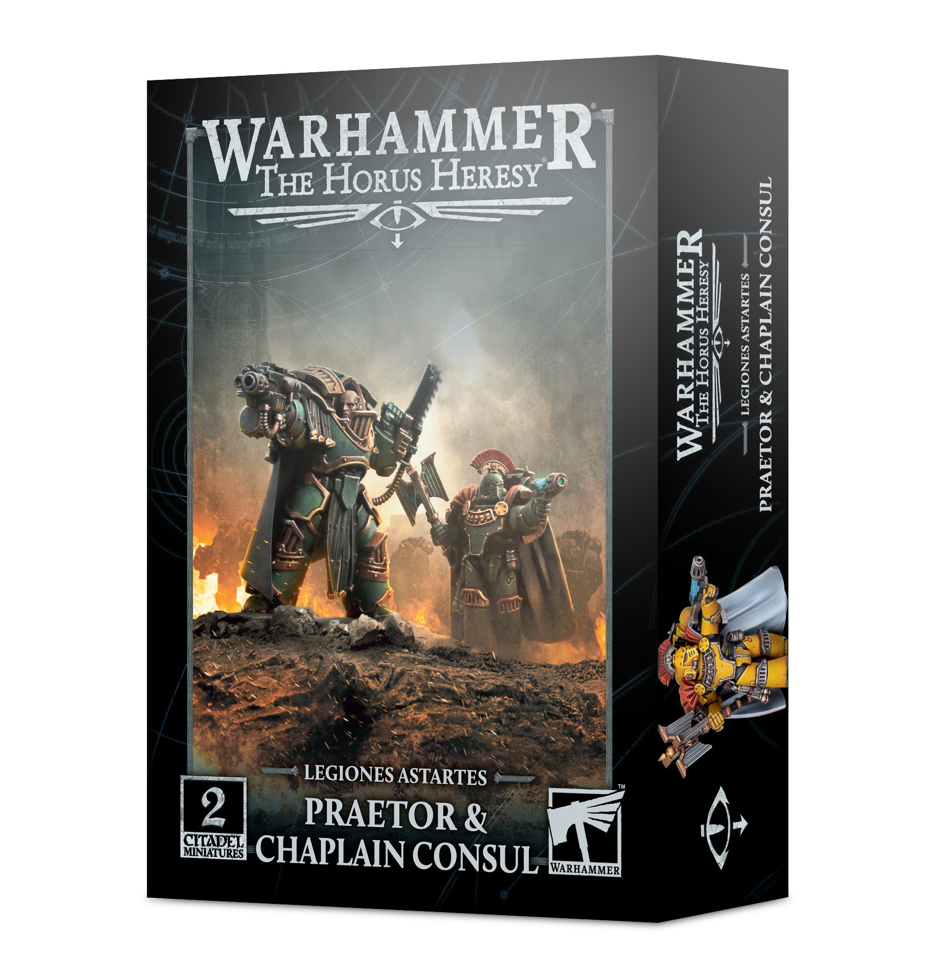 Praetor & Chaplain Consul - Legiones Astartes - 31-08 - Warhammer The Horus Heresy