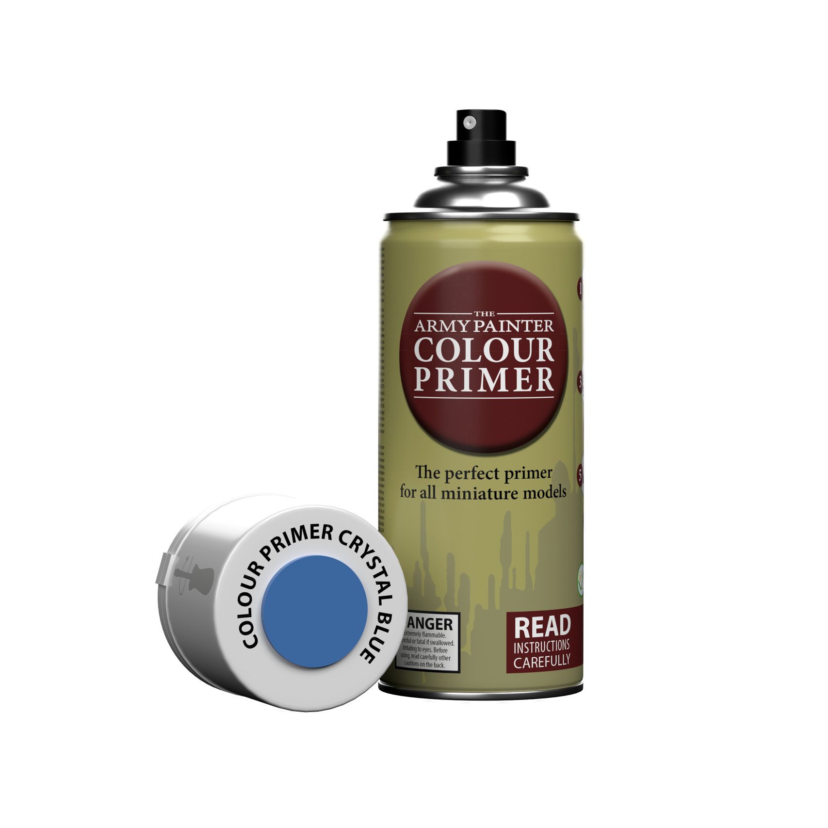 Crystal Blue - Bombes Colour Primer - Army Painter