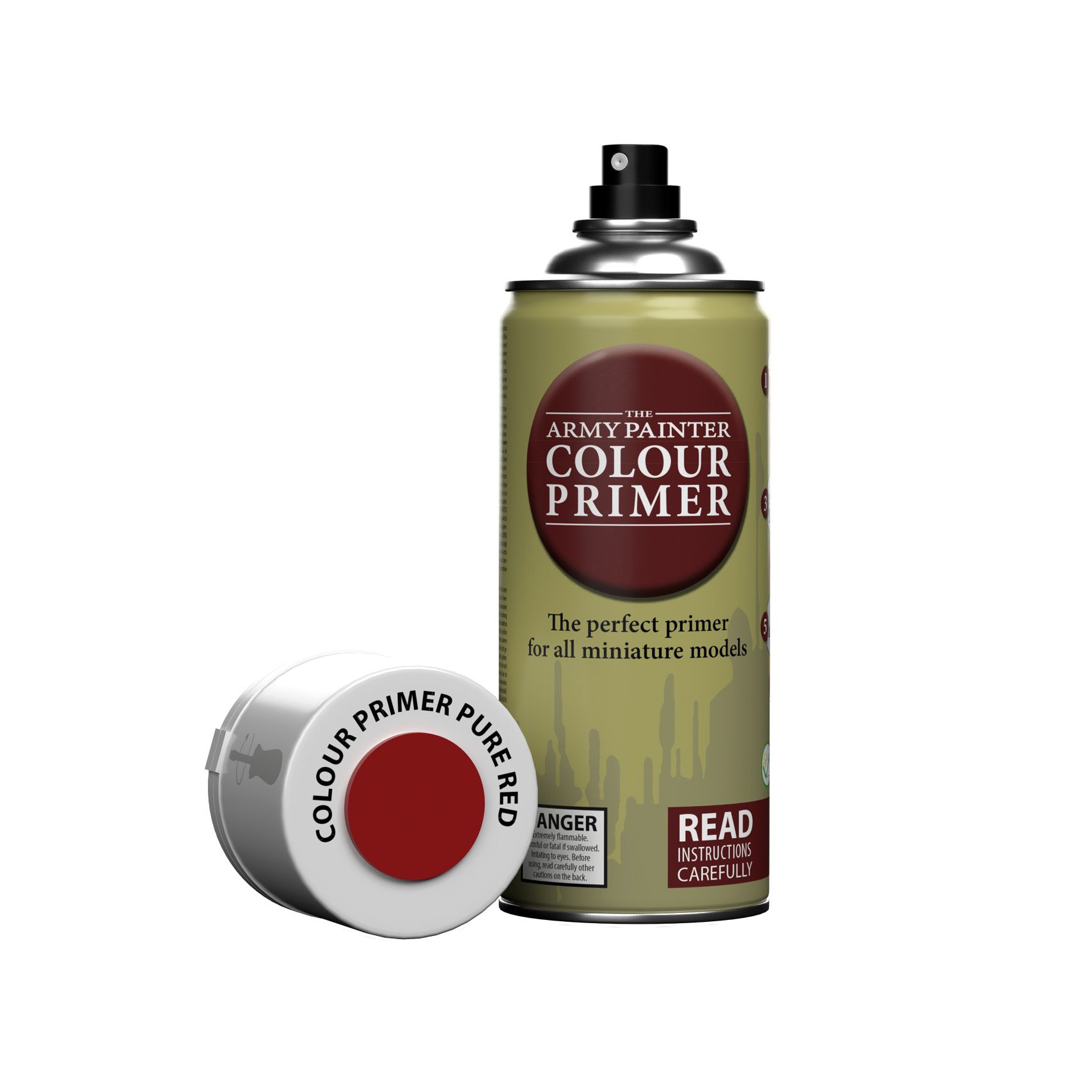 Pure Red - Bombes Colour Primer - Army Painter