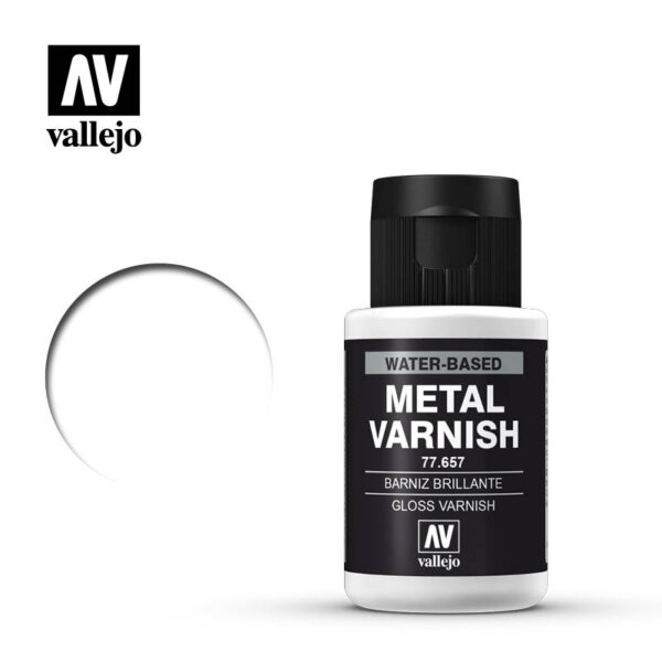 Vernis métal brillant/Gloss Metal Varnish - 77.657 - Vallejo Metal Color