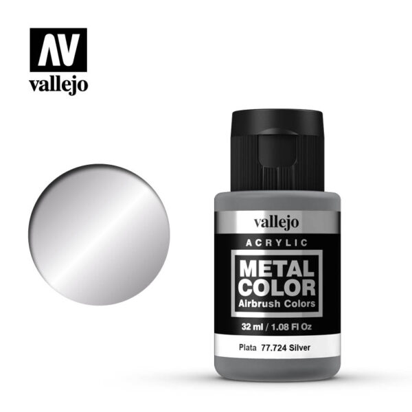 Argent / Silver - 77.724 - Vallejo Metal Color