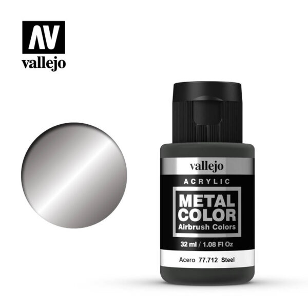 Acier / Steel - 77.712 - Vallejo Metal Color