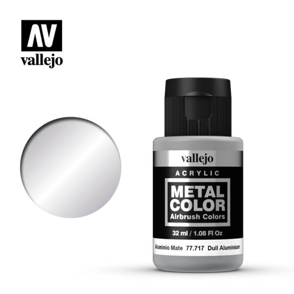 Aluminium Mat / Dull Aluminium - 77.717 - Vallejo Metal Color