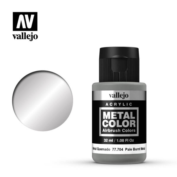 Métal Brulé / Pale Burnt Metal - 77.704 - Vallejo Metal Color