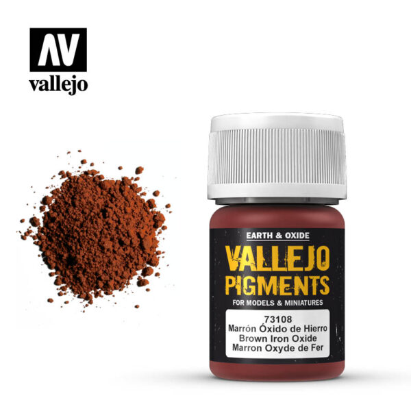 Oxyde de fer brun / Brown Iron Oxide - 73.108 - Vallejo Pigments