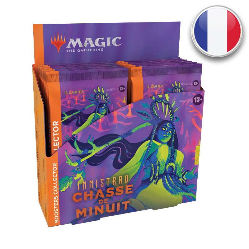 Boite de 12 boosters collectors Innistrad : Chasse de Minuit - Magic - En Français