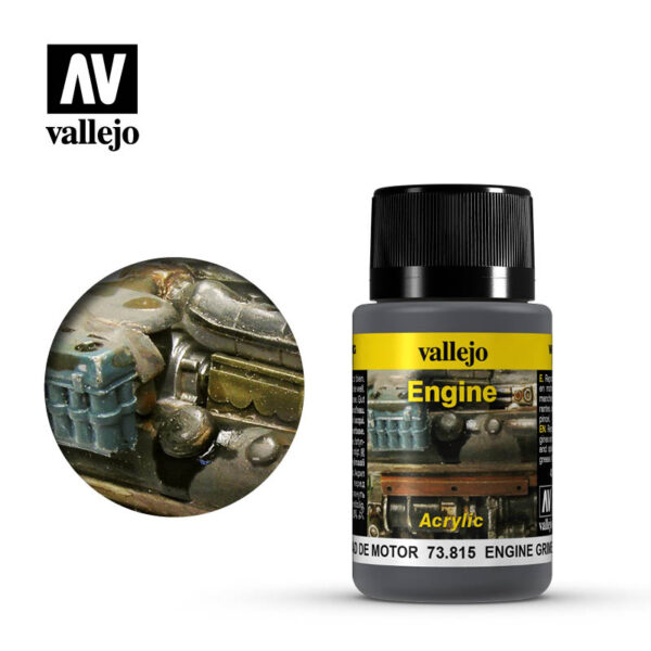 Saleté Du Moteur / Engine Grime - 73.815 - Weathering Effects - Vallejo