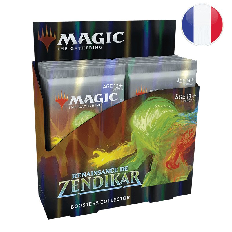 Boite de 12 Boosters Collectors Renaissance de Zendikar - Magic - En Français