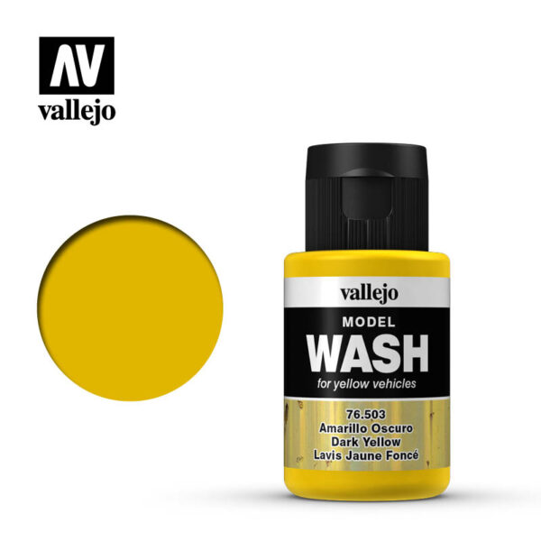 Jaune Foncé / Dark Yellow - 76.503 - Wash - Vallejo