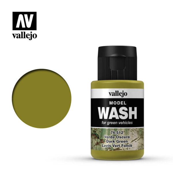 Vert Foncé / Dark Green - 76.512 - Wash - Vallejo