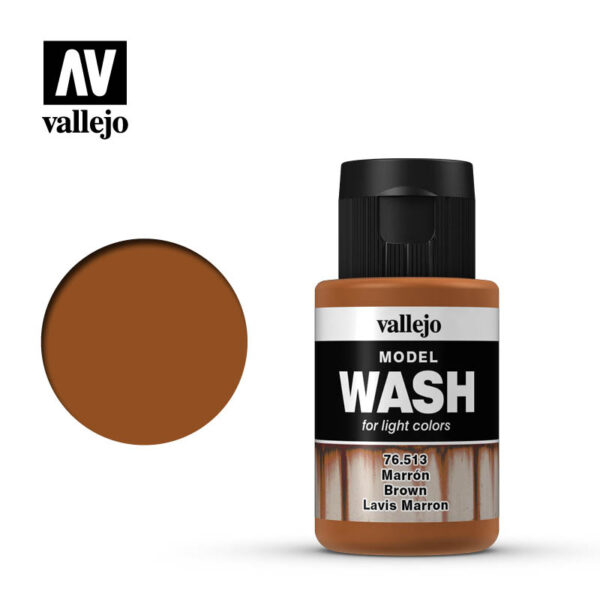 Marron / Brown - 76.513 - Wash - Vallejo