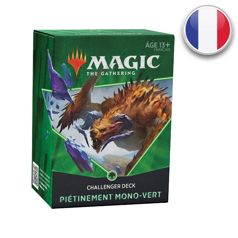 Challenger Deck 2021 - Piétinement mono-vert - Magic - En Français