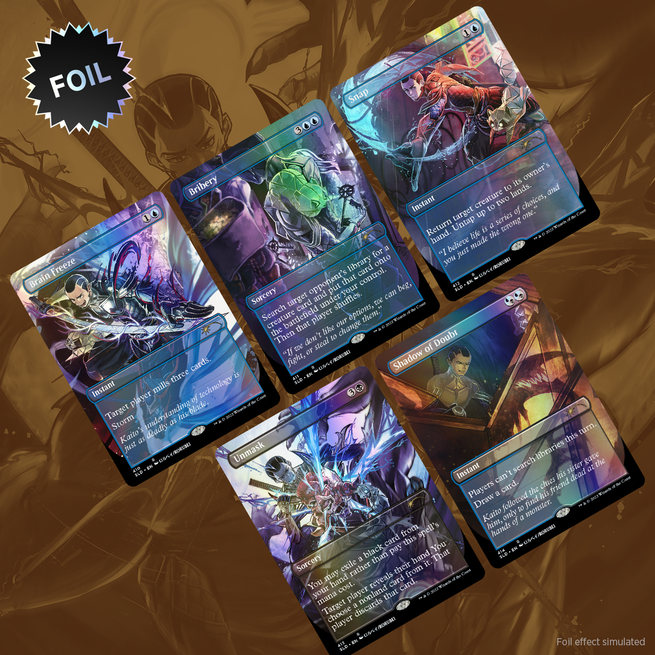 Secret Lair - Introducing: Kaito Shizuki Foil Edition - Magic - Anglais