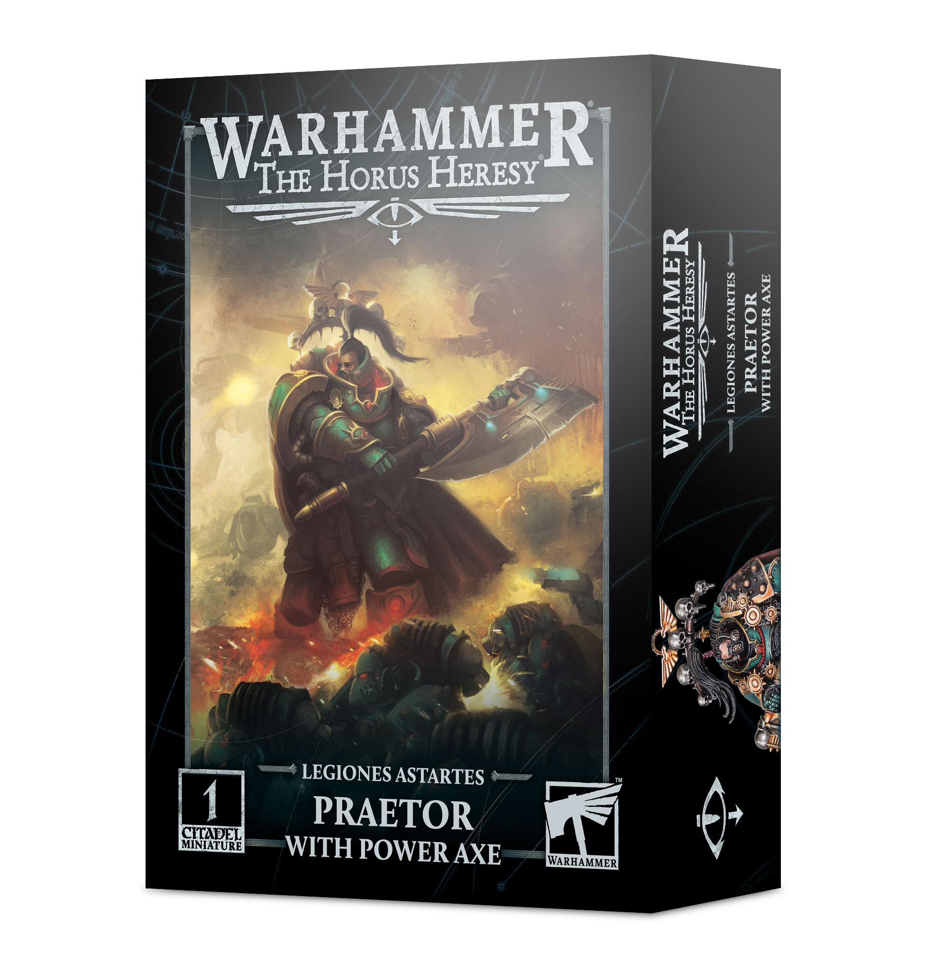 Praetor with Power Axe - Legiones Astartes - 31-11 - Warhammer The Horus Heresy